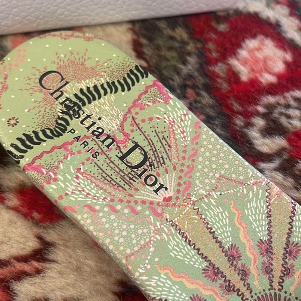 Christian Dior Slides Worn Twice In Box Dway Size… - image 7